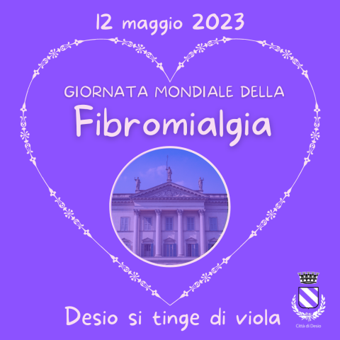 12 maggio, Villa Tittoni accende le luci sulla fibromialgia