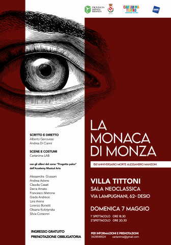 Villa Tittoni: la Monaca di Monza si presenta nel suo viaggio di redenzione