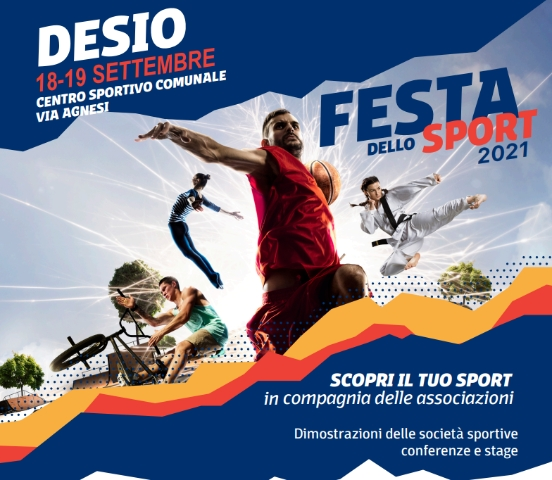 18/19 settembre, torna la Festa dello Sport per celebrare atleti, società e associazioni sportive del territorio