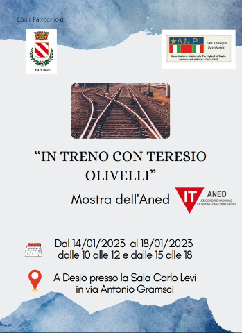 In Treno con Teresio Olivelli - mostra a cura di ANED