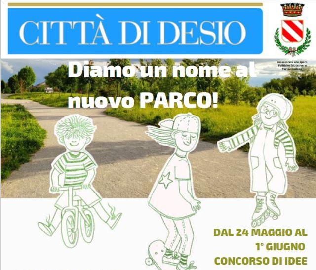 Diamo un nome al nuovo parco di via Agnesi, un concorso di idee per le scuole secondarie di 1° grado