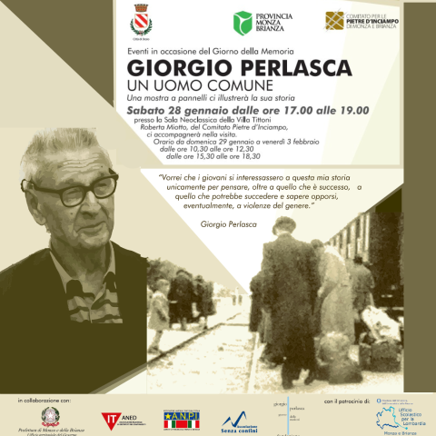 la Giornata della Memoria: Giorgio Perlasca, un uomo comune (mostra)
