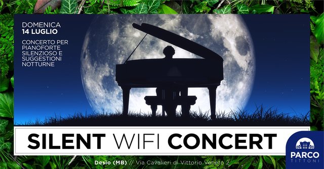 A Parco Tittoni un Silent Wifi Concert