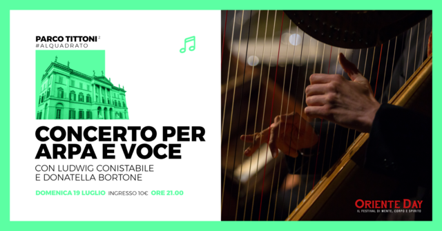 Parco Tittoni - Concerto per Arpa e Voce