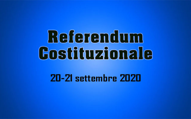 Referendum del 20/21 settembre, info per elettori residenti all'estero