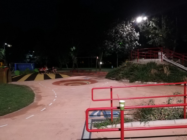 Parco sulle Nuvole, nuova illuminazione per lo spazio giochi inclusivo